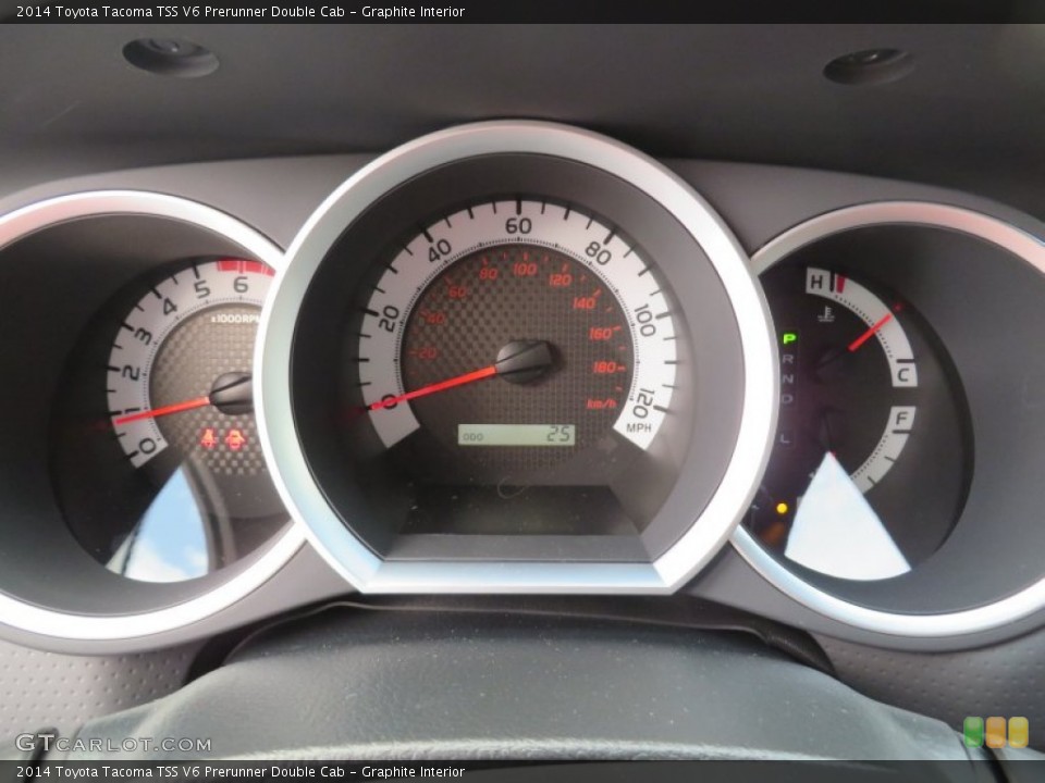 Graphite Interior Gauges for the 2014 Toyota Tacoma TSS V6 Prerunner Double Cab #87603850