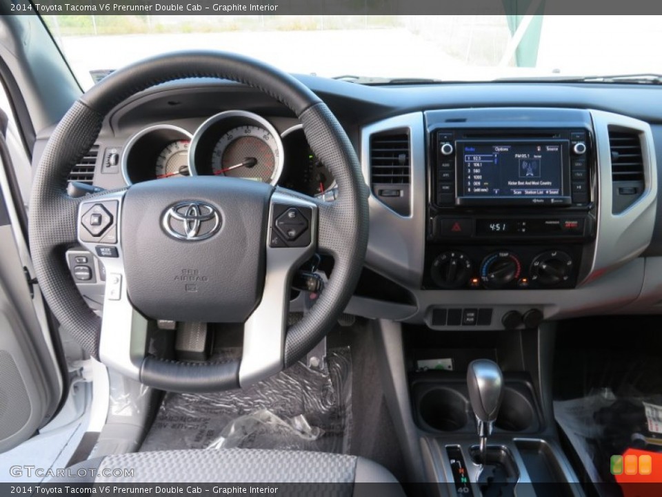 Graphite Interior Dashboard for the 2014 Toyota Tacoma V6 Prerunner Double Cab #87604552