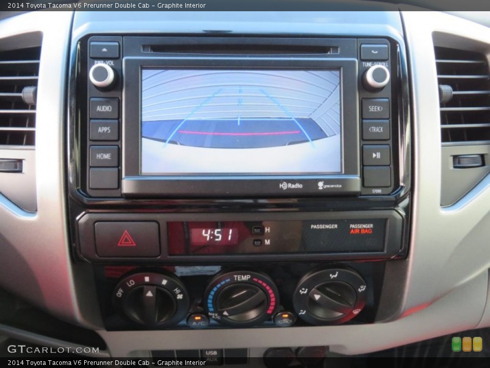 Graphite Interior Controls for the 2014 Toyota Tacoma V6 Prerunner Double Cab #87604573