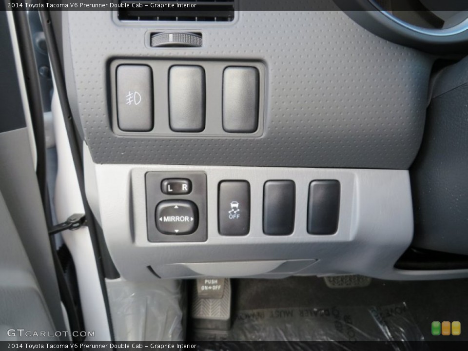 Graphite Interior Controls for the 2014 Toyota Tacoma V6 Prerunner Double Cab #87604633