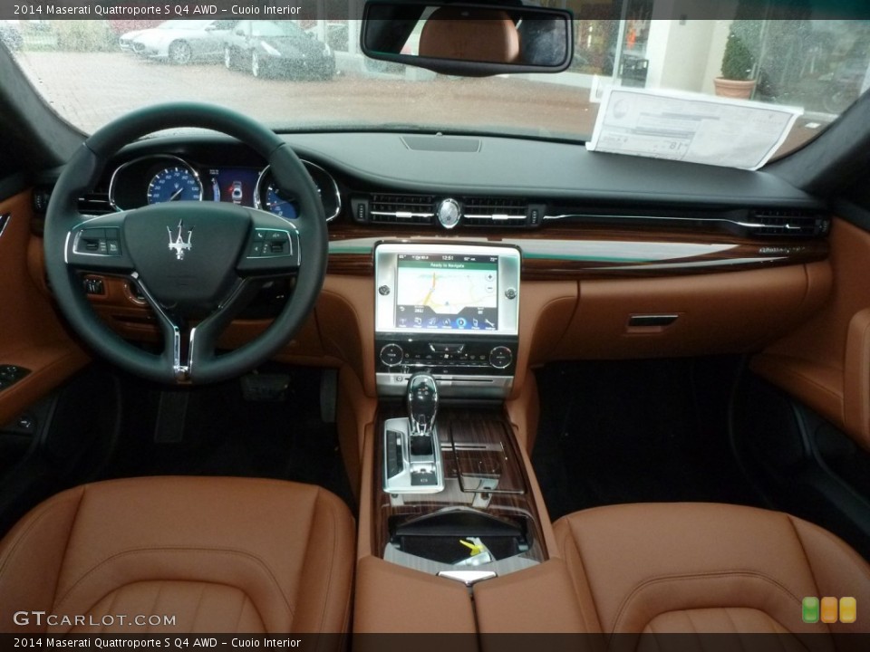 Cuoio Interior Dashboard for the 2014 Maserati Quattroporte S Q4 AWD #87604732