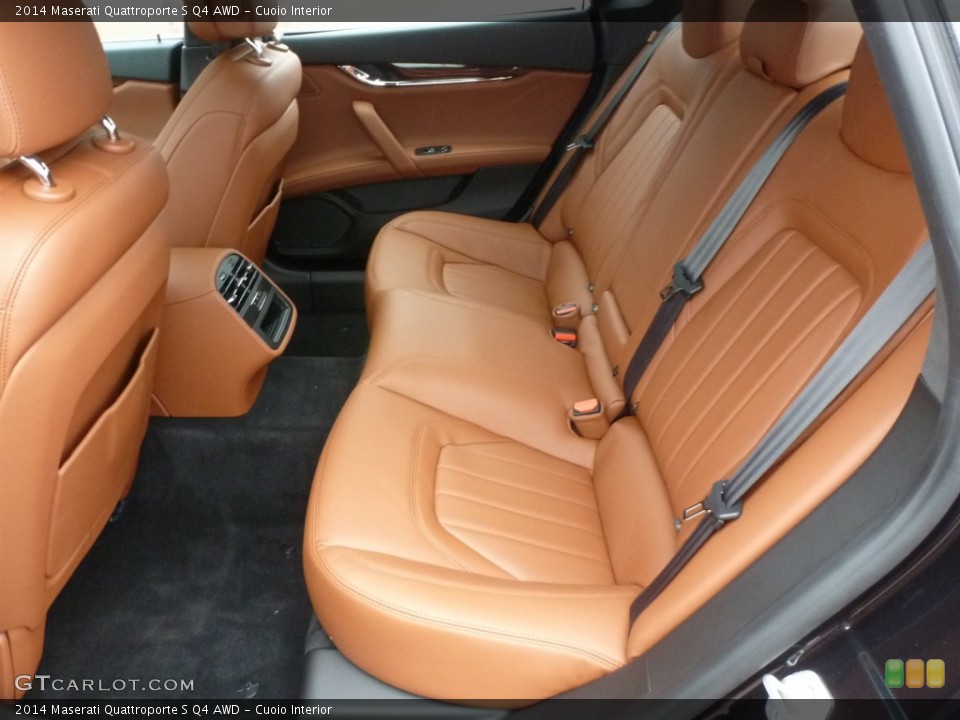 Cuoio Interior Rear Seat for the 2014 Maserati Quattroporte S Q4 AWD #87605125