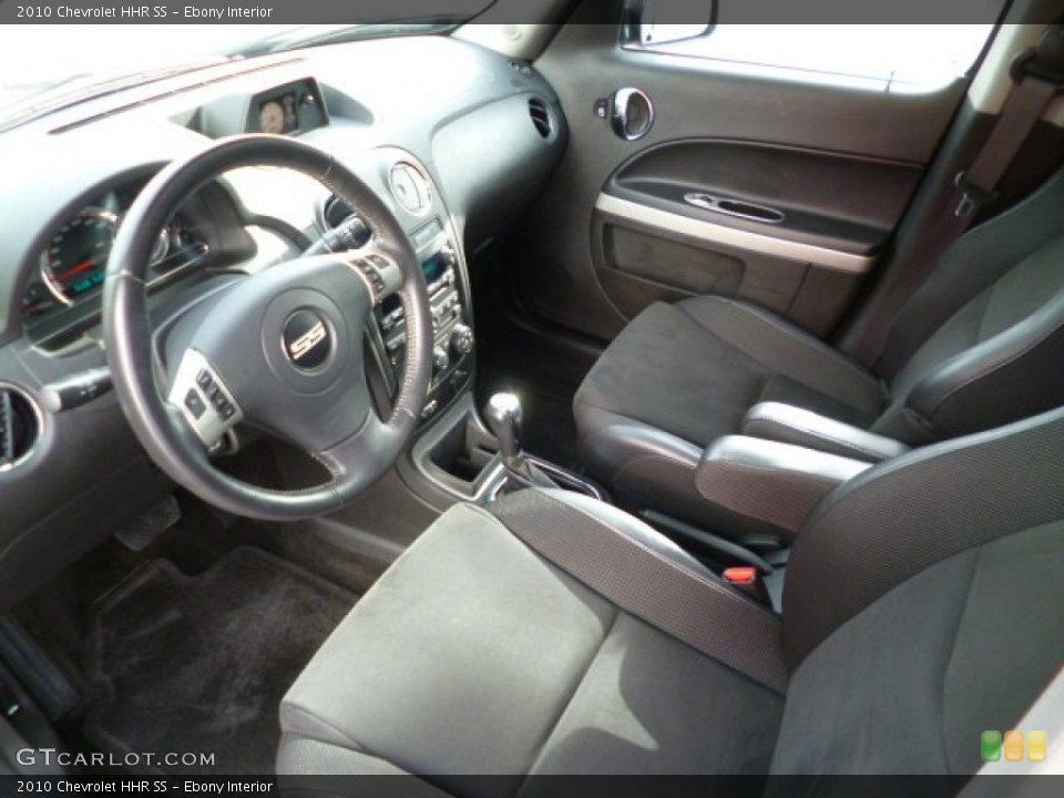 Ebony Interior Prime Interior for the 2010 Chevrolet HHR SS #87607637