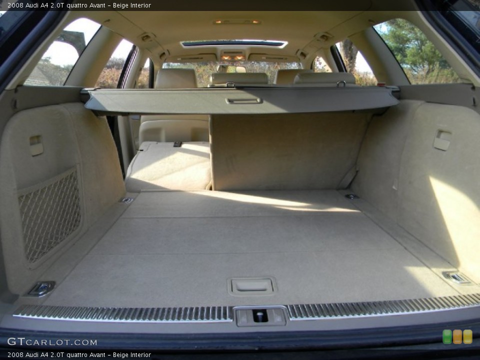 Beige Interior Trunk for the 2008 Audi A4 2.0T quattro Avant #87607756