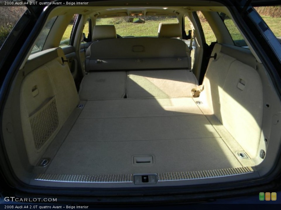 Beige Interior Trunk for the 2008 Audi A4 2.0T quattro Avant #87607780