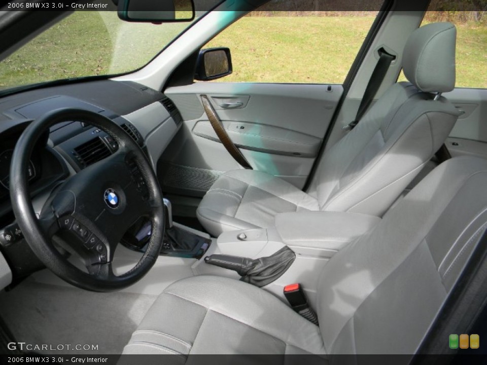 Grey Interior Photo for the 2006 BMW X3 3.0i #87608719
