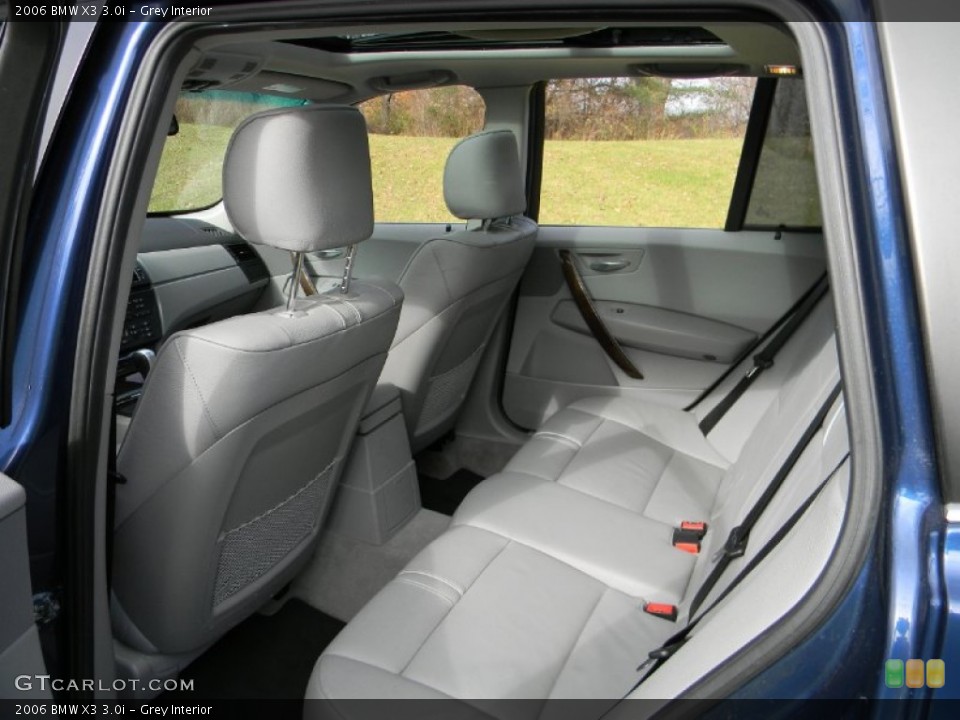 Grey Interior Rear Seat for the 2006 BMW X3 3.0i #87608767