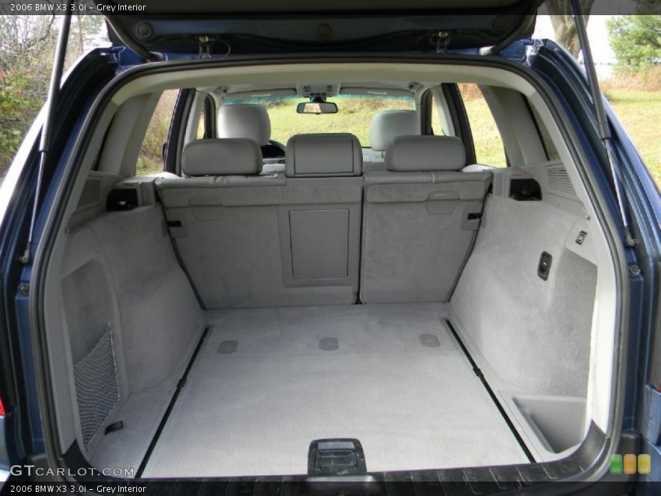 Grey Interior Trunk for the 2006 BMW X3 3.0i #87608947