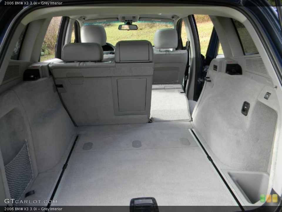 Grey Interior Trunk for the 2006 BMW X3 3.0i #87608971