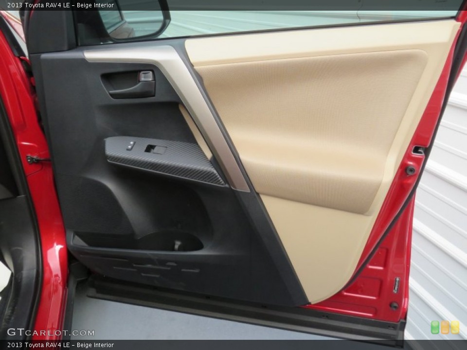 Beige Interior Door Panel for the 2013 Toyota RAV4 LE #87610003