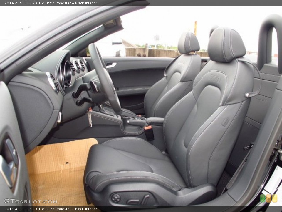 Black Interior Front Seat for the 2014 Audi TT S 2.0T quattro Roadster #87611398