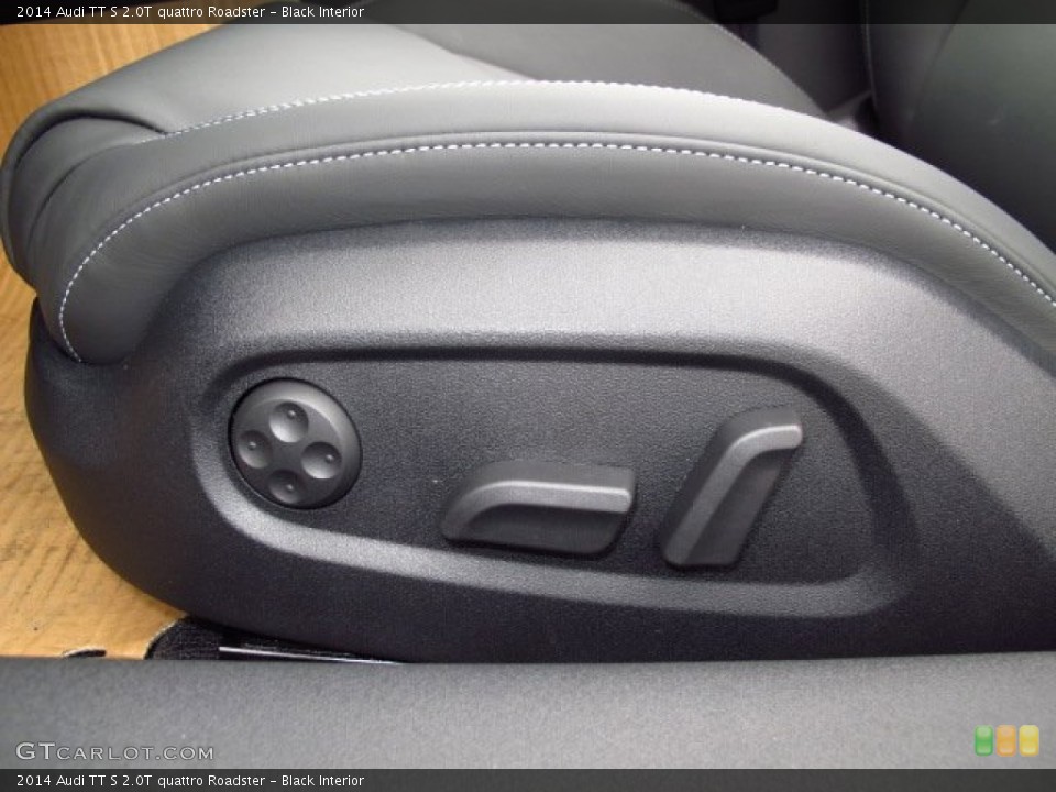 Black Interior Controls for the 2014 Audi TT S 2.0T quattro Roadster #87611479