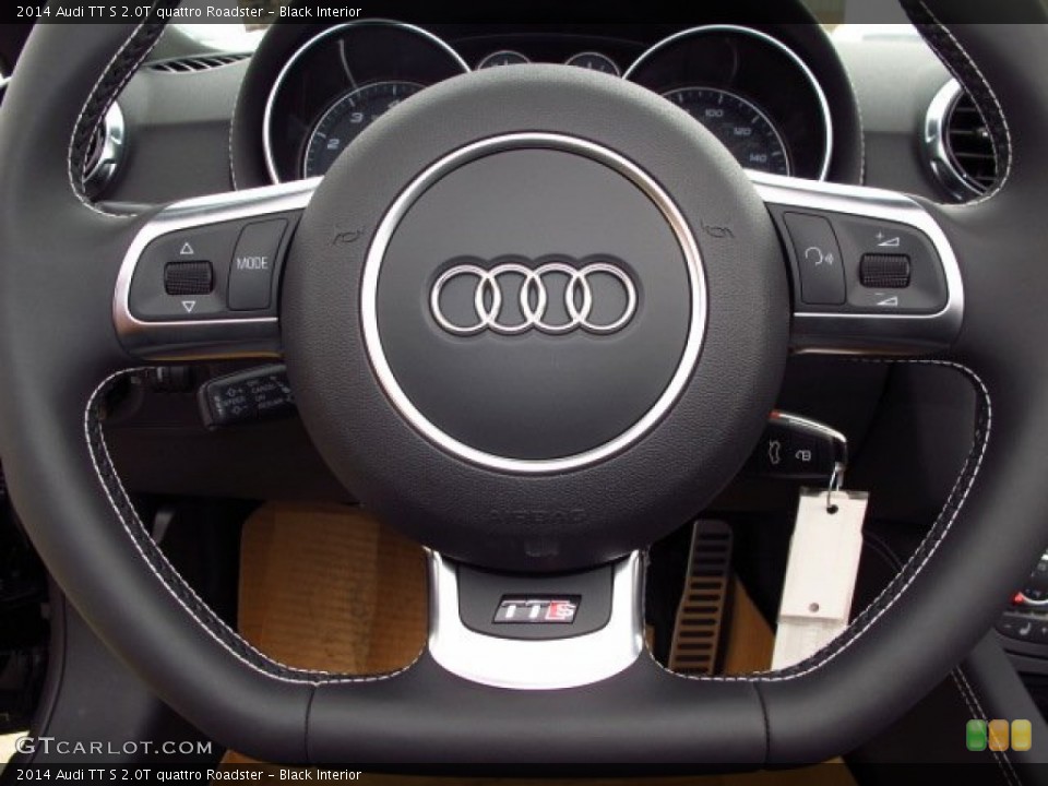 Black Interior Controls for the 2014 Audi TT S 2.0T quattro Roadster #87611503