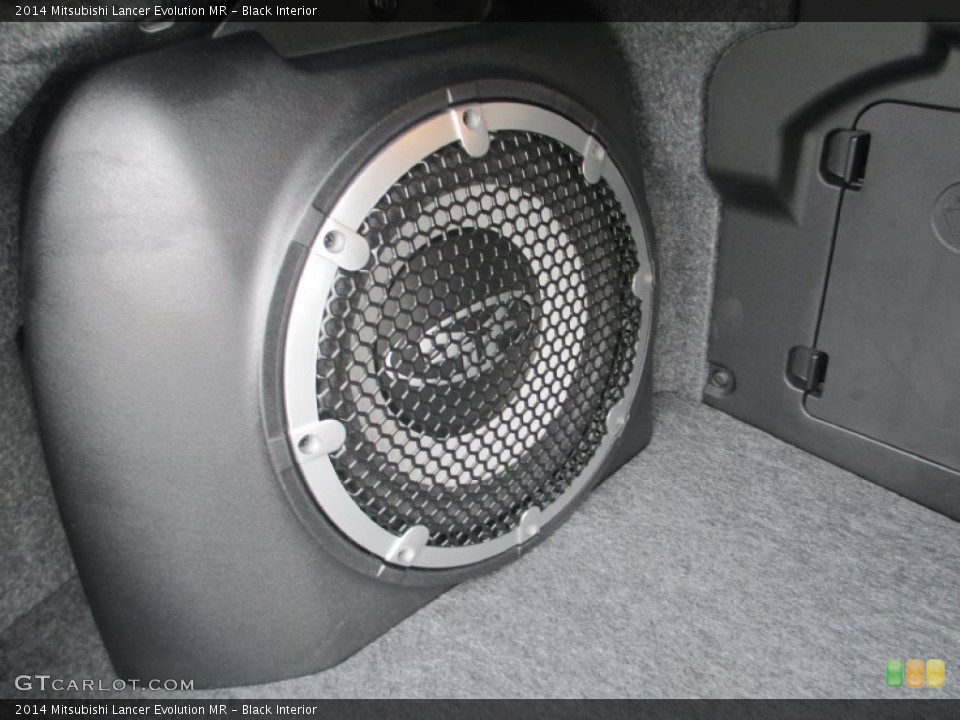 Black Interior Audio System for the 2014 Mitsubishi Lancer Evolution MR #87611756