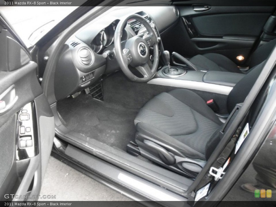 Black Interior Photo for the 2011 Mazda RX-8 Sport #87612973