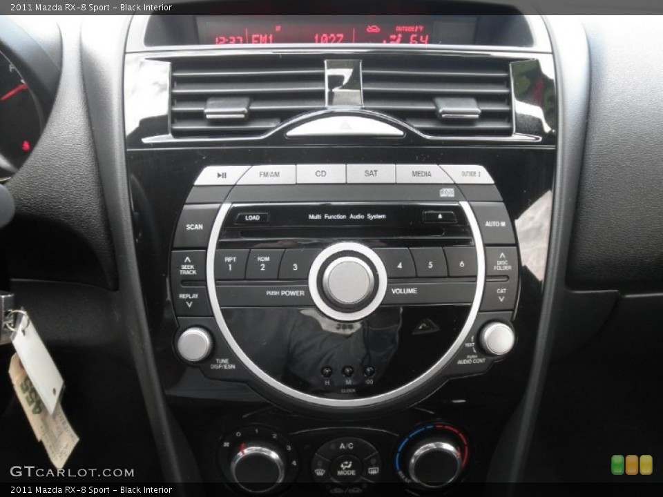 Black Interior Controls for the 2011 Mazda RX-8 Sport #87612985