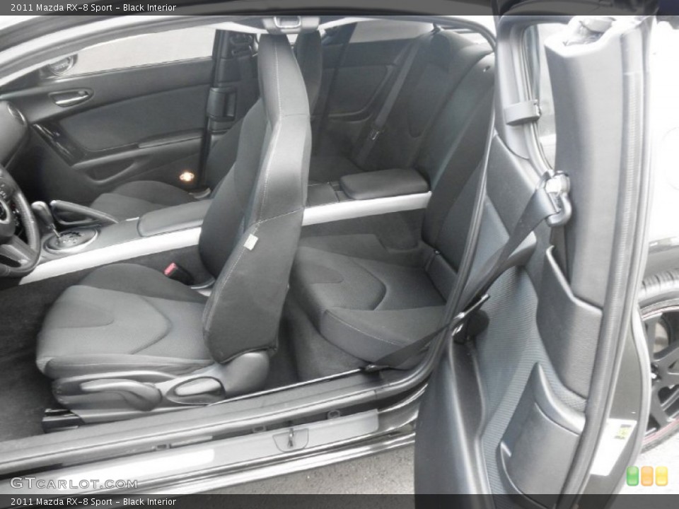 Black Interior Photo for the 2011 Mazda RX-8 Sport #87613108