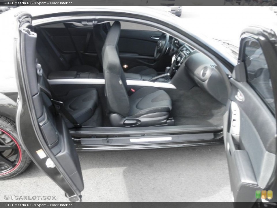 Black Interior Photo for the 2011 Mazda RX-8 Sport #87613156