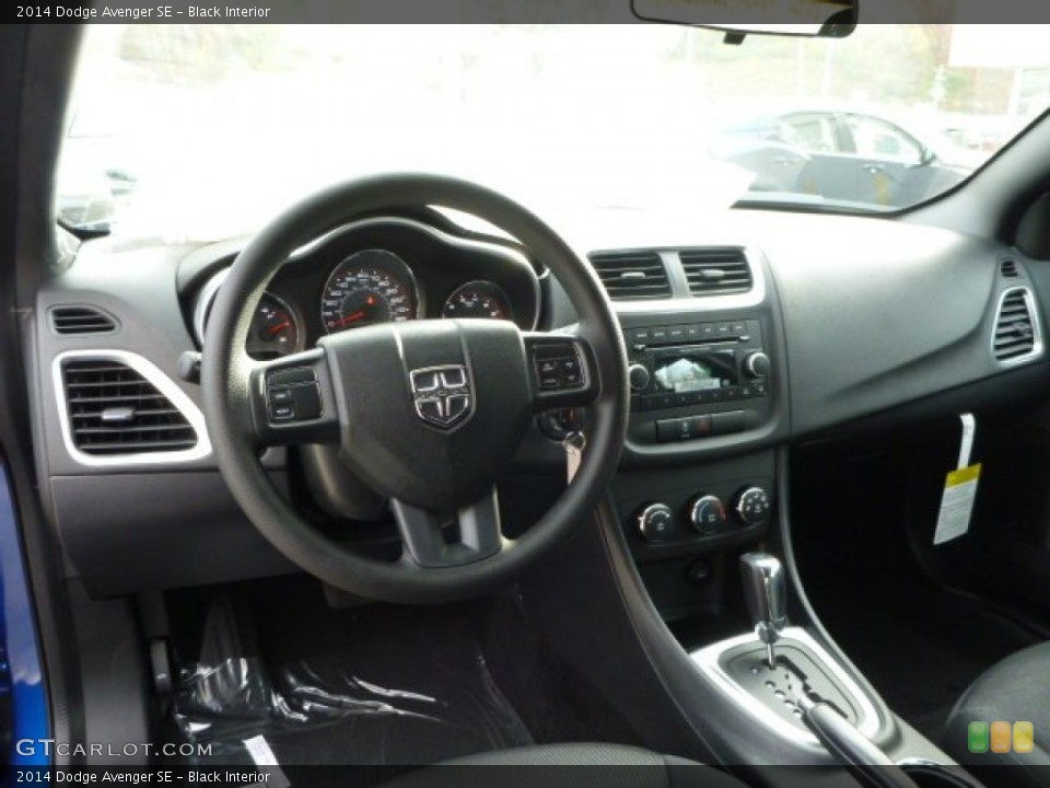 Black Interior Dashboard for the 2014 Dodge Avenger SE #87615316