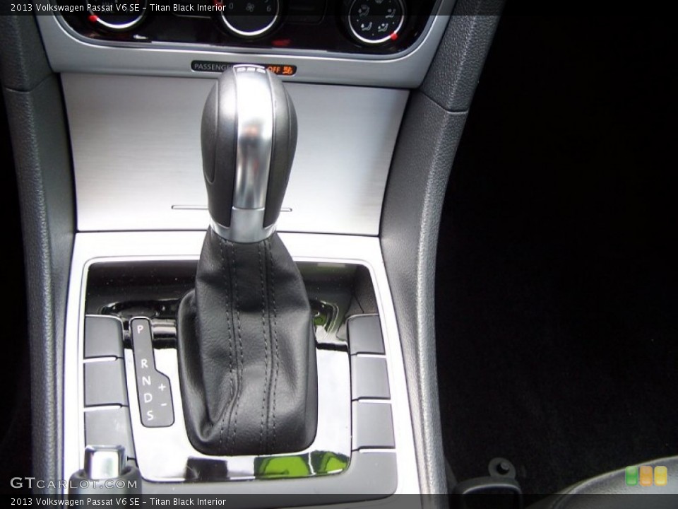 Titan Black Interior Transmission for the 2013 Volkswagen Passat V6 SE #87620123