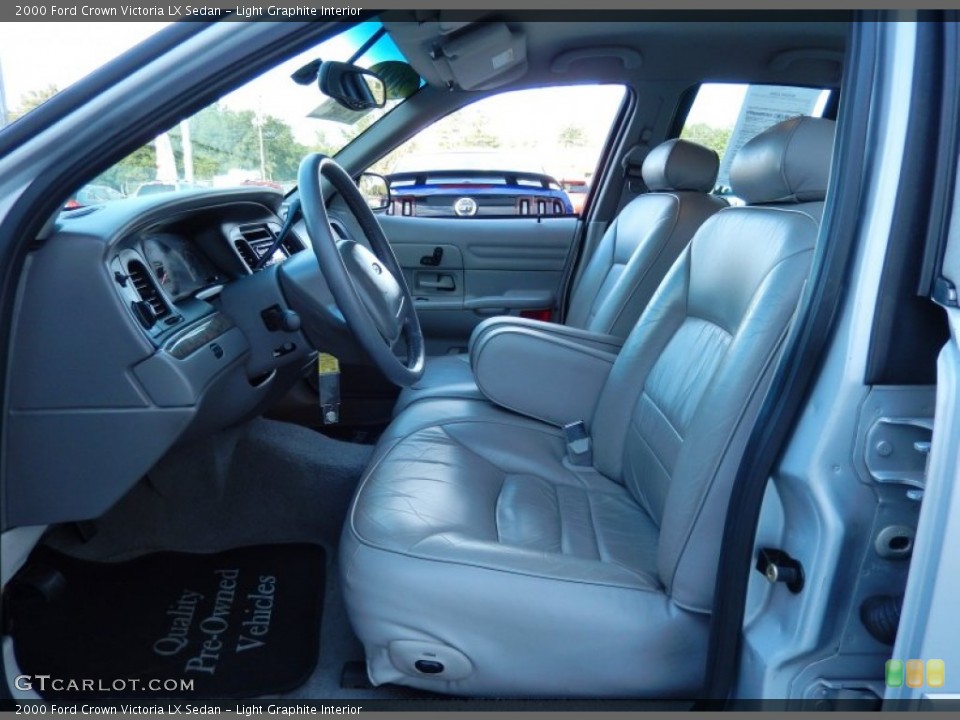 Light Graphite Interior Photo for the 2000 Ford Crown Victoria LX Sedan #87623669