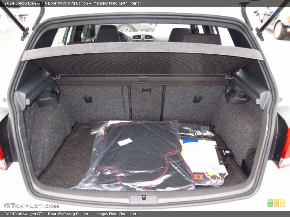 Intelagos Plaid Cloth Interior Trunk for the 2014 Volkswagen GTI 4 Door Wolfsburg Edition #87628336