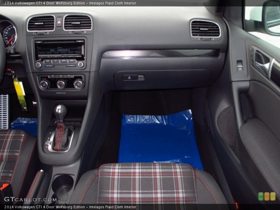 Intelagos Plaid Cloth Interior Dashboard for the 2014 Volkswagen GTI 4 Door Wolfsburg Edition #87628477