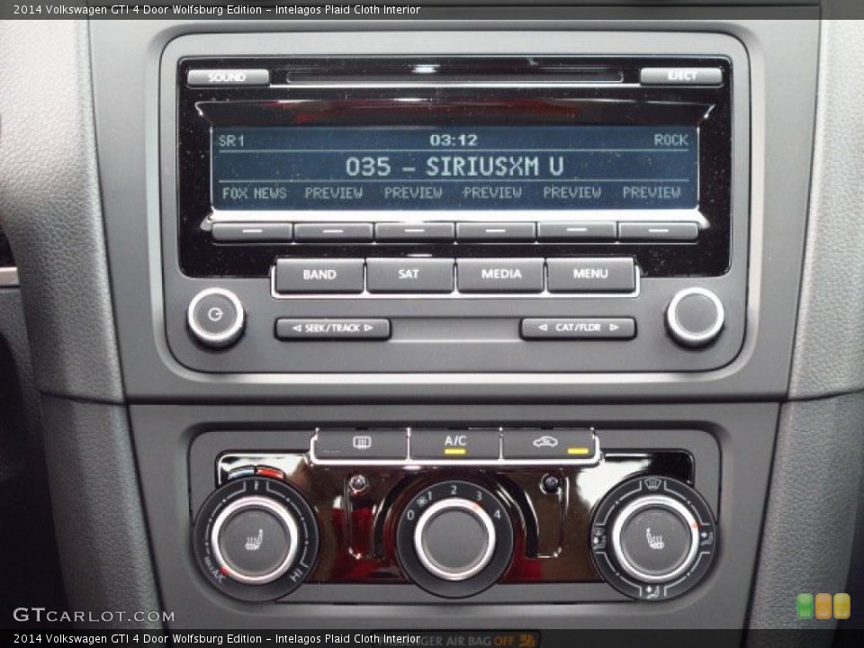 Intelagos Plaid Cloth Interior Audio System for the 2014 Volkswagen GTI 4 Door Wolfsburg Edition #87628630