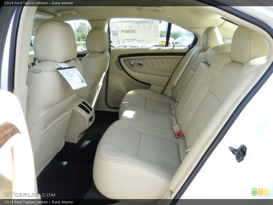 Dune Interior Rear Seat for the 2014 Ford Taurus Limited #87628795