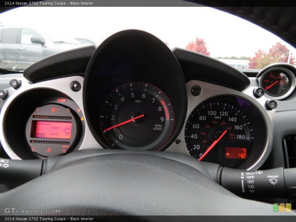 Black Interior Gauges for the 2014 Nissan 370Z Touring Coupe #87629695