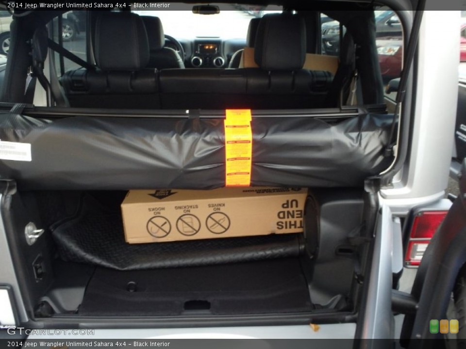 Black Interior Trunk for the 2014 Jeep Wrangler Unlimited Sahara 4x4 #87633118