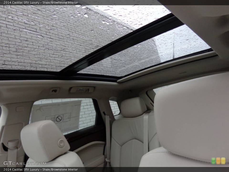 Shale/Brownstone Interior Sunroof for the 2014 Cadillac SRX Luxury #87633205