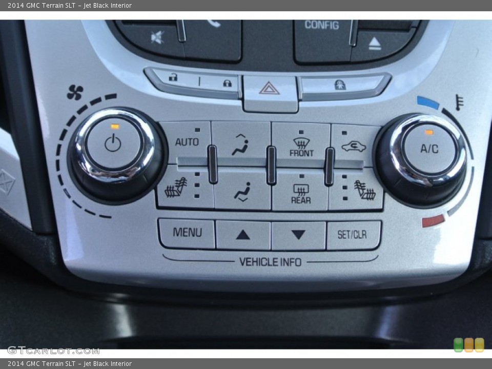Jet Black Interior Controls for the 2014 GMC Terrain SLT #87633790