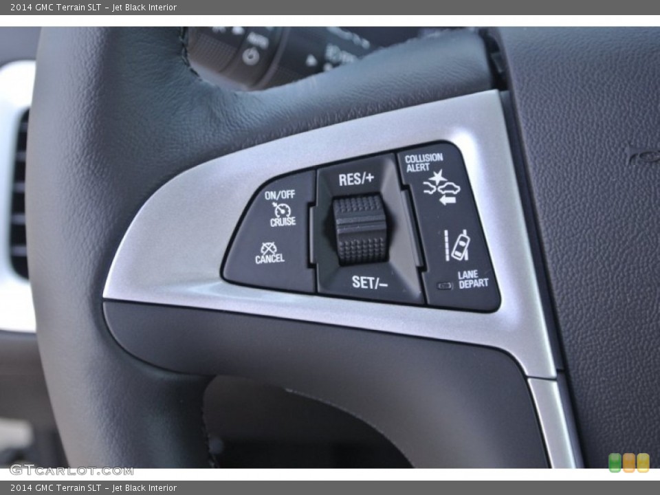 Jet Black Interior Steering Wheel for the 2014 GMC Terrain SLT #87633859