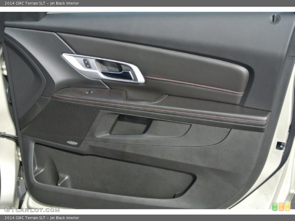 Jet Black Interior Door Panel for the 2014 GMC Terrain SLT #87633994