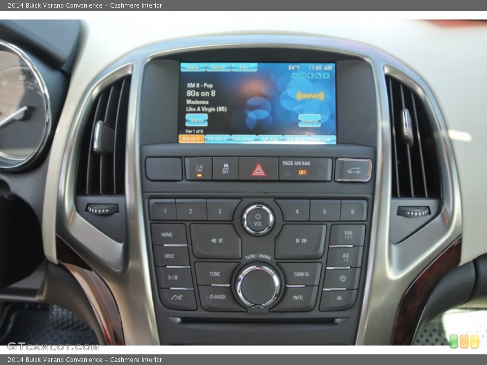 Cashmere Interior Controls for the 2014 Buick Verano Convenience #87636829