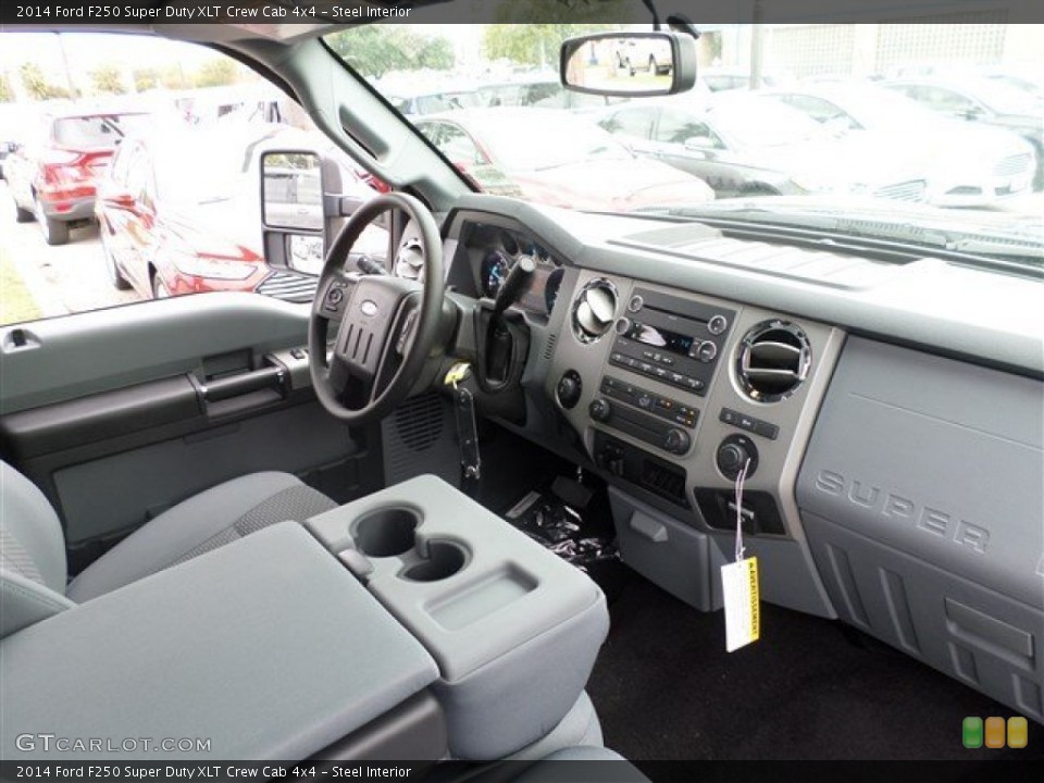 Steel Interior Dashboard for the 2014 Ford F250 Super Duty XLT Crew Cab 4x4 #87644200