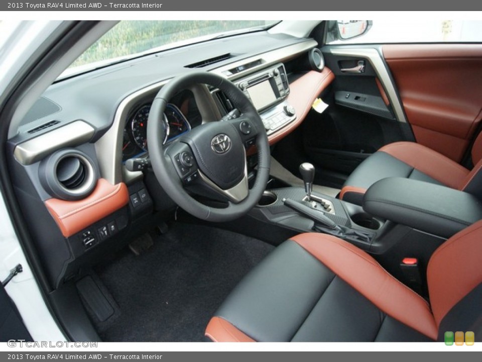 Terracotta Interior Photo for the 2013 Toyota RAV4 Limited AWD #87644410