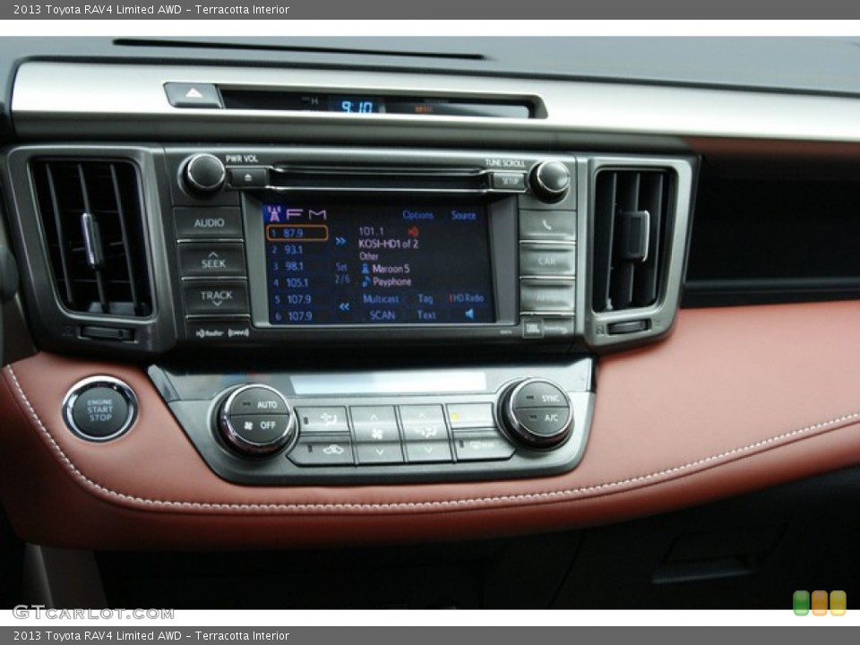 Terracotta Interior Controls for the 2013 Toyota RAV4 Limited AWD #87644434