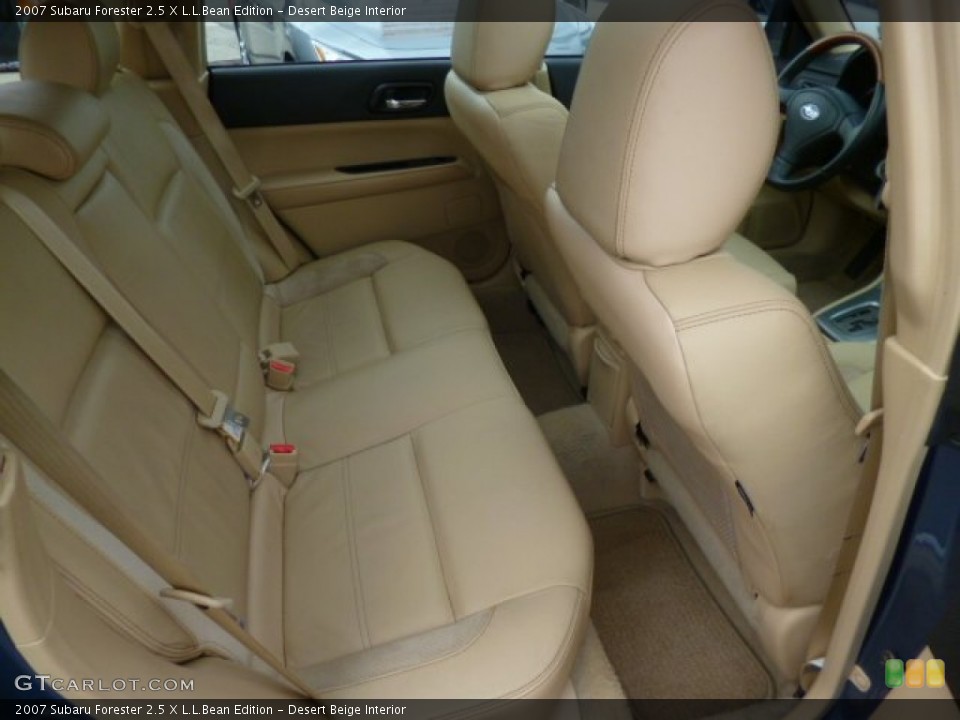 Desert Beige Interior Rear Seat for the 2007 Subaru Forester 2.5 X L.L.Bean Edition #87651662