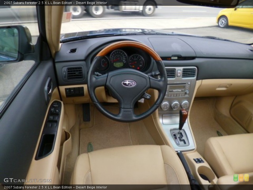 Desert Beige Interior Dashboard for the 2007 Subaru Forester 2.5 X L.L.Bean Edition #87651733