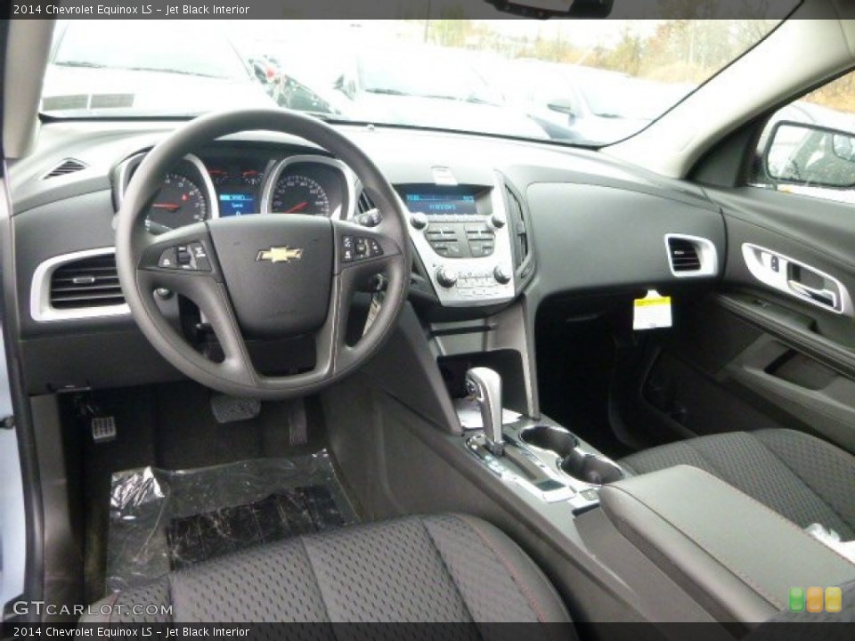 Jet Black Interior Prime Interior for the 2014 Chevrolet Equinox LS #87666467