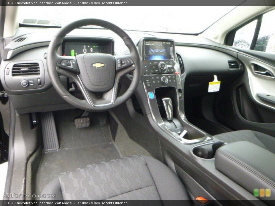 Jet Black/Dark Accents Interior Prime Interior for the 2014 Chevrolet Volt  #87667388