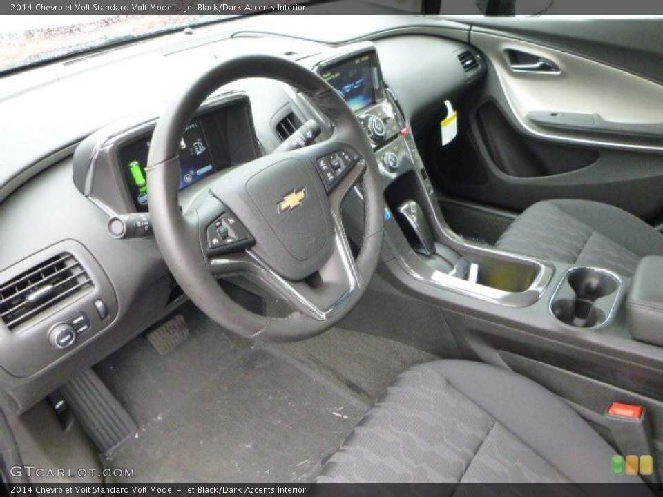 Jet Black/Dark Accents Interior Prime Interior for the 2014 Chevrolet Volt  #87667469