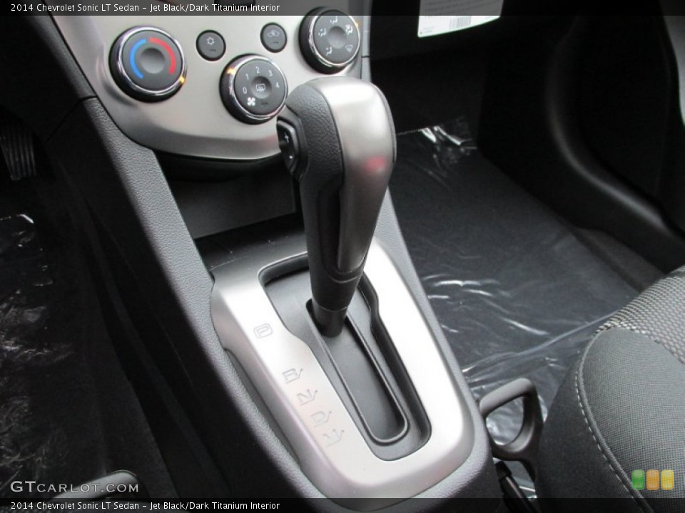 Jet Black/Dark Titanium Interior Transmission for the 2014 Chevrolet Sonic LT Sedan #87667664