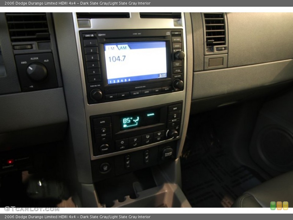 Dark Slate Gray/Light Slate Gray Interior Dashboard for the 2006 Dodge Durango Limited HEMI 4x4 #87667928