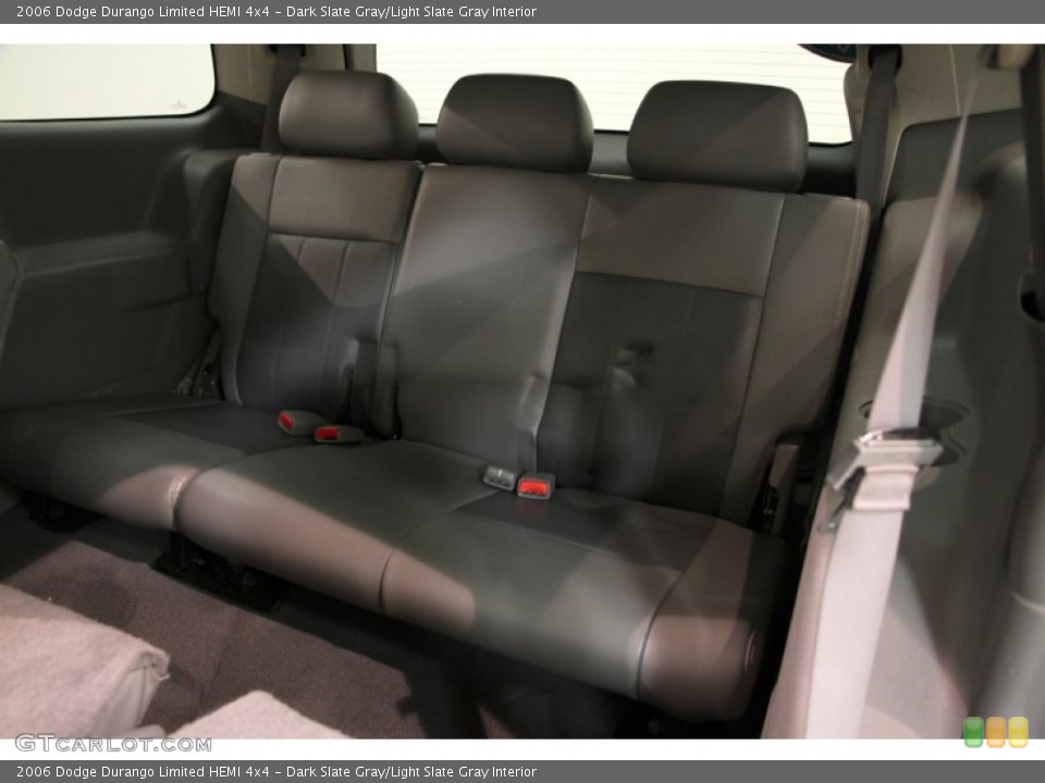 Dark Slate Gray/Light Slate Gray Interior Rear Seat for the 2006 Dodge Durango Limited HEMI 4x4 #87668144
