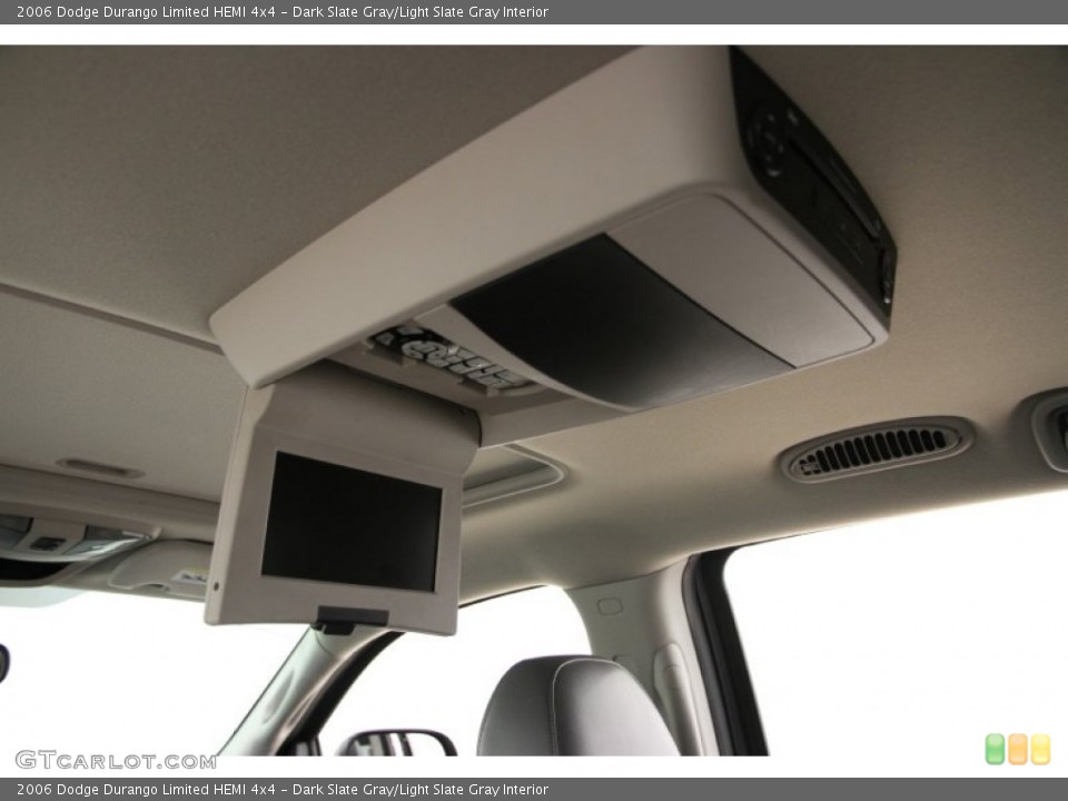 Dark Slate Gray/Light Slate Gray Interior Entertainment System for the 2006 Dodge Durango Limited HEMI 4x4 #87668168