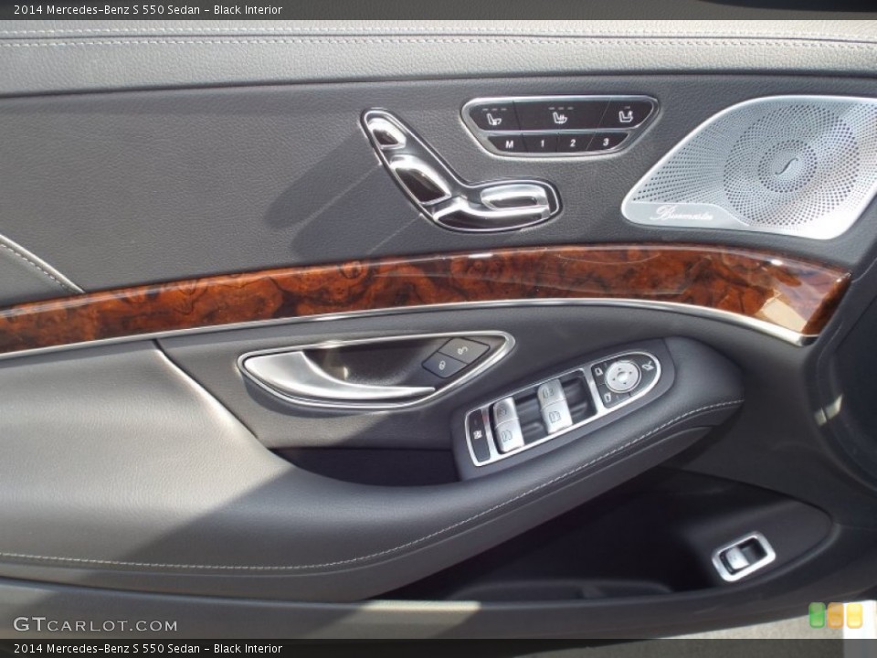 Black Interior Door Panel for the 2014 Mercedes-Benz S 550 Sedan #87671696