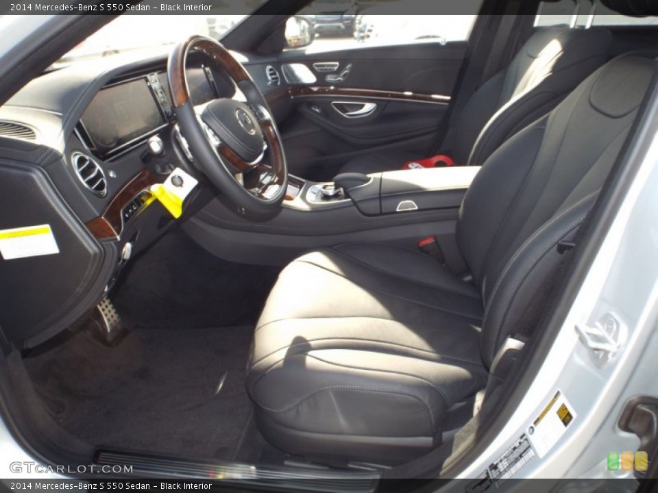 Black Interior Photo for the 2014 Mercedes-Benz S 550 Sedan #87671717